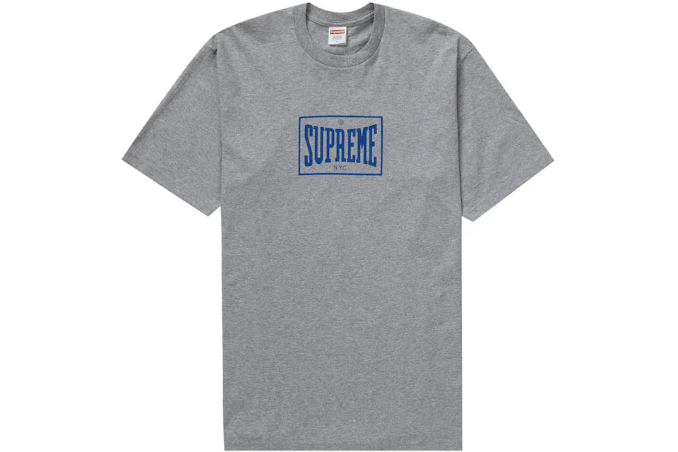 Supreme Warm Up Tee Heather Grey