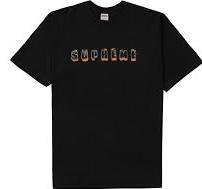 Supreme Stencil Tee Black