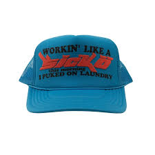 Sicko Laundry Trucker Hat Teal