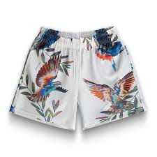 Bravest Studios White Birds Of Paradise Shorts