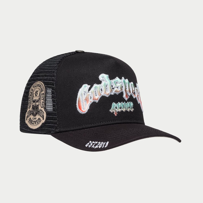 Godspeed GS Forever Trucker Hat Gradient Black