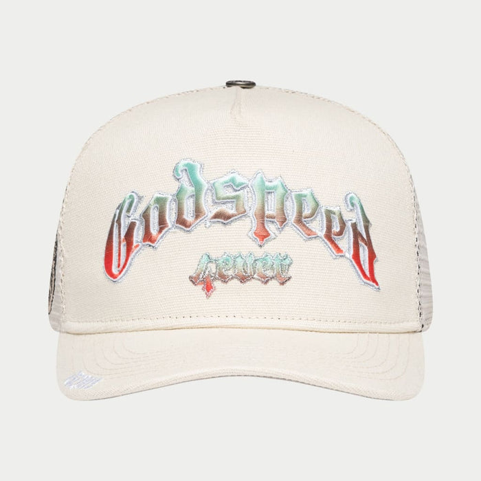 Godspeed GS Forever Trucker Hat (Gradient Bone)