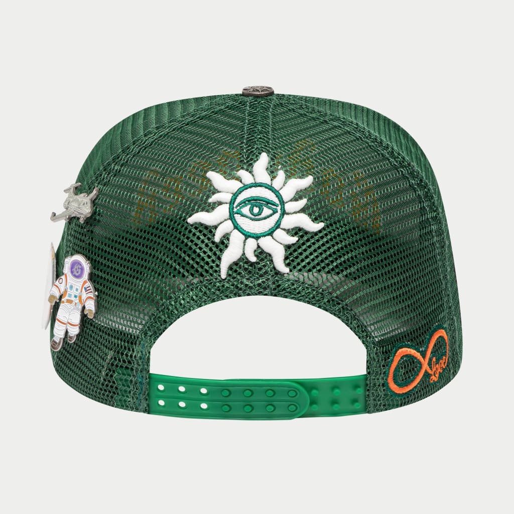 Godspeed GS Forever Trucker Hat (Yellow/Green)