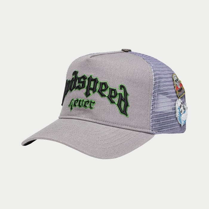 Godspeed GS Forever Trucker Hat Grey/Green