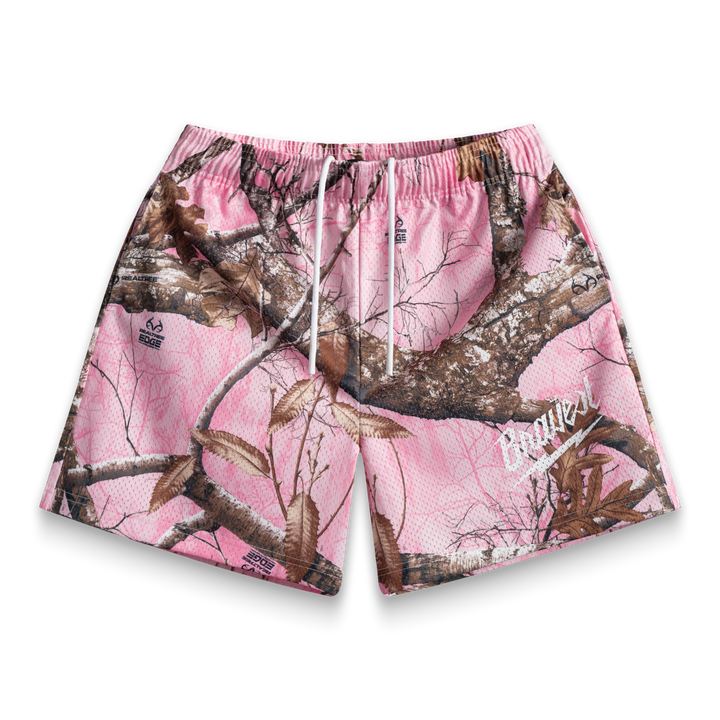 Bravest Studios Pink Realtree Shorts