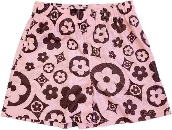 Bravest Studios Flower Pink Shorts