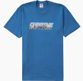 Supreme Gotham Tee Faded Blue