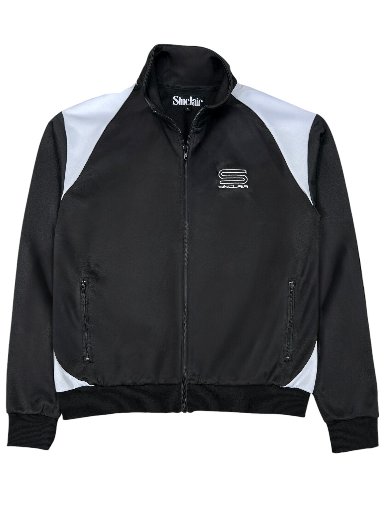 Sinclair Tech Logo Track Jacket Black