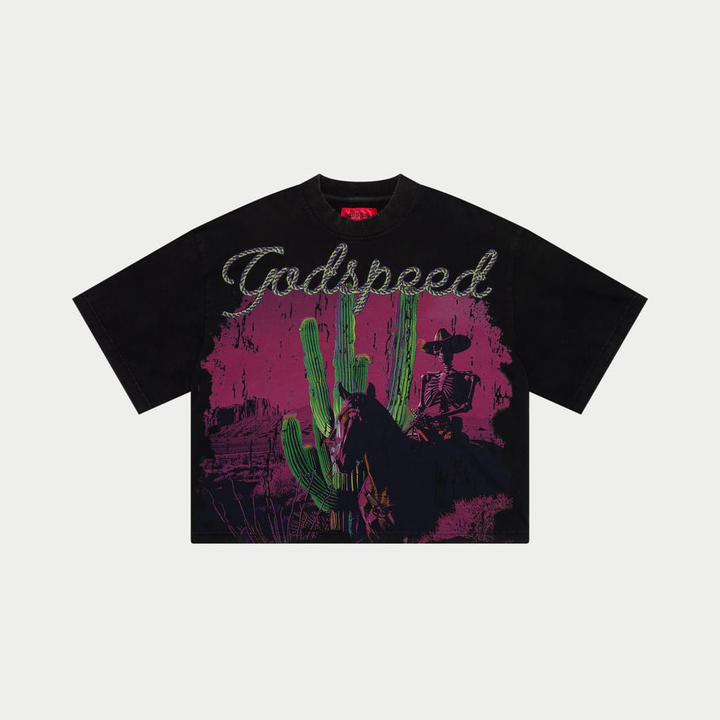 Godspeed WestWorld T-Shirt Black Wash