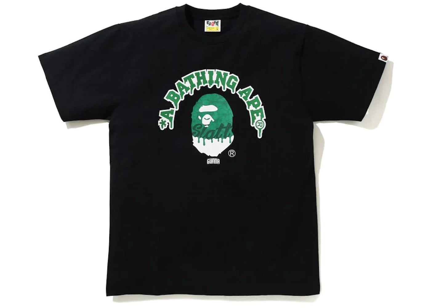 BAPE x GUNNA Tee Black/Green